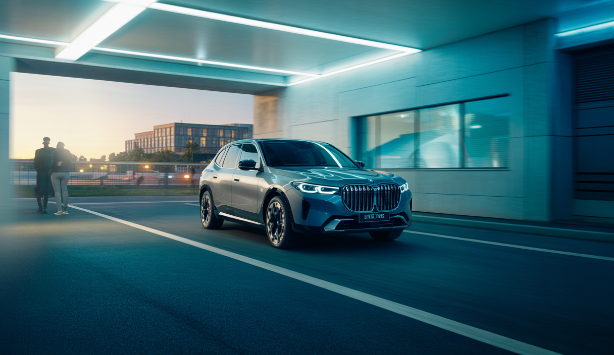 Image du BMW iX 2025, SUV électrique haut de gamme