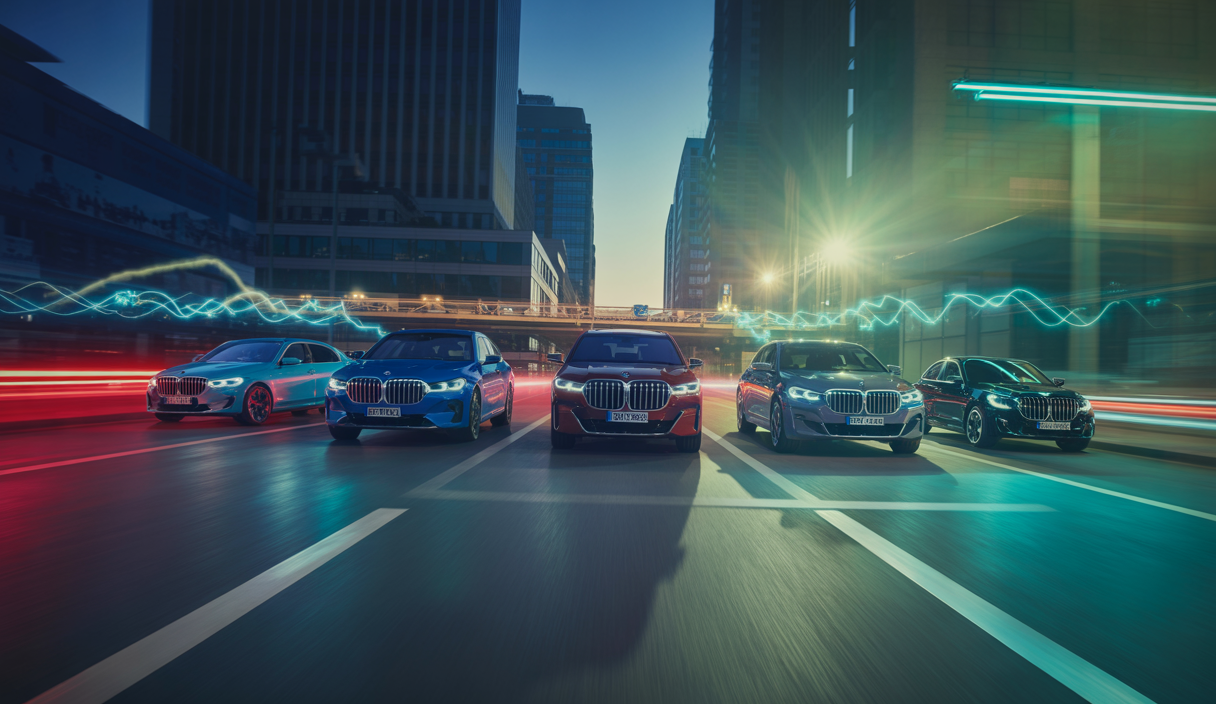 BMW marquant son engagement envers l'électrification avec trois millions de véhicules électrifiés