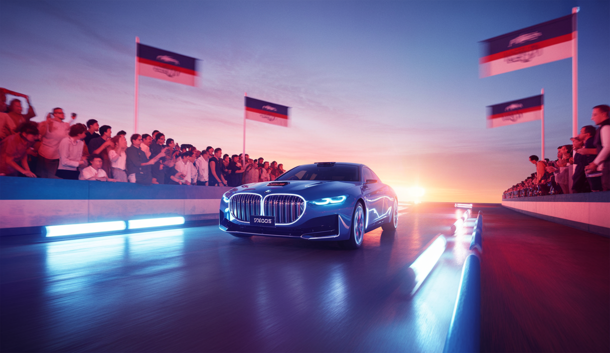 Image représentant l'énergie dynamique de BMW Motorsport en 2025