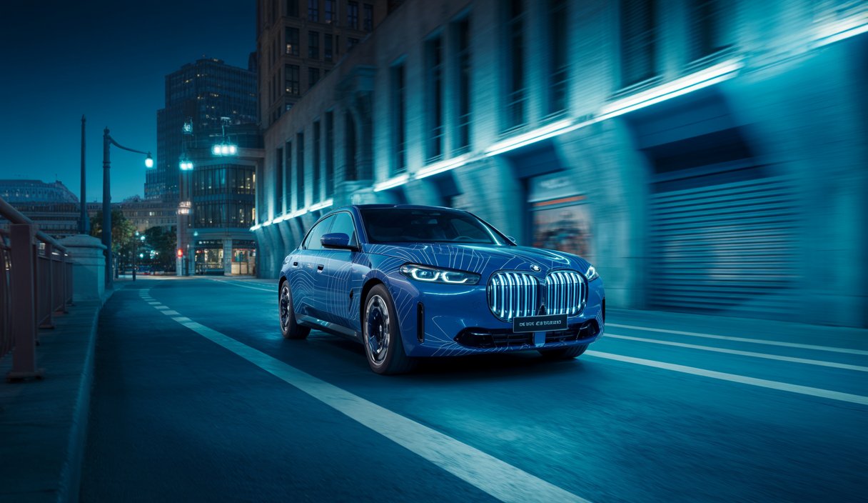 Véhicule électrique BMW 2025 innovant