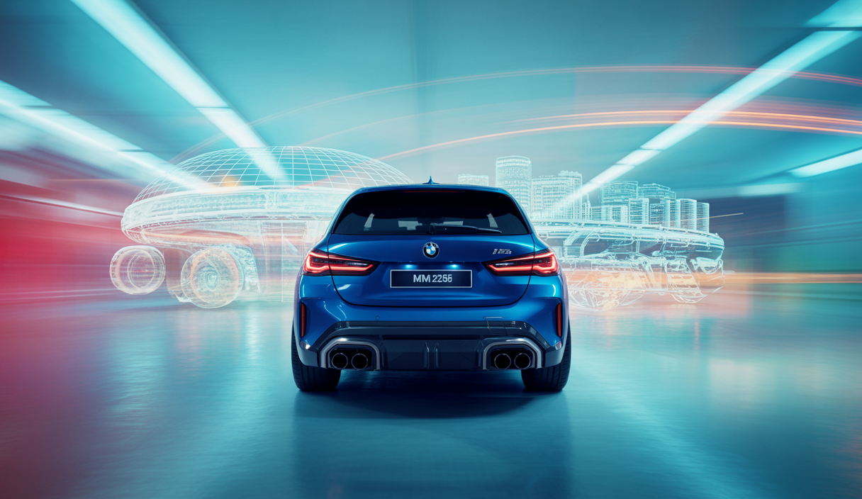 Illustration détaillée du BMW M235i mettant en avant ses innovations techniques