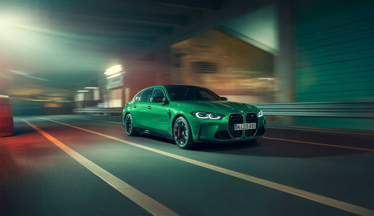 BMW M3 CS Touring édition spéciale British Racing Green