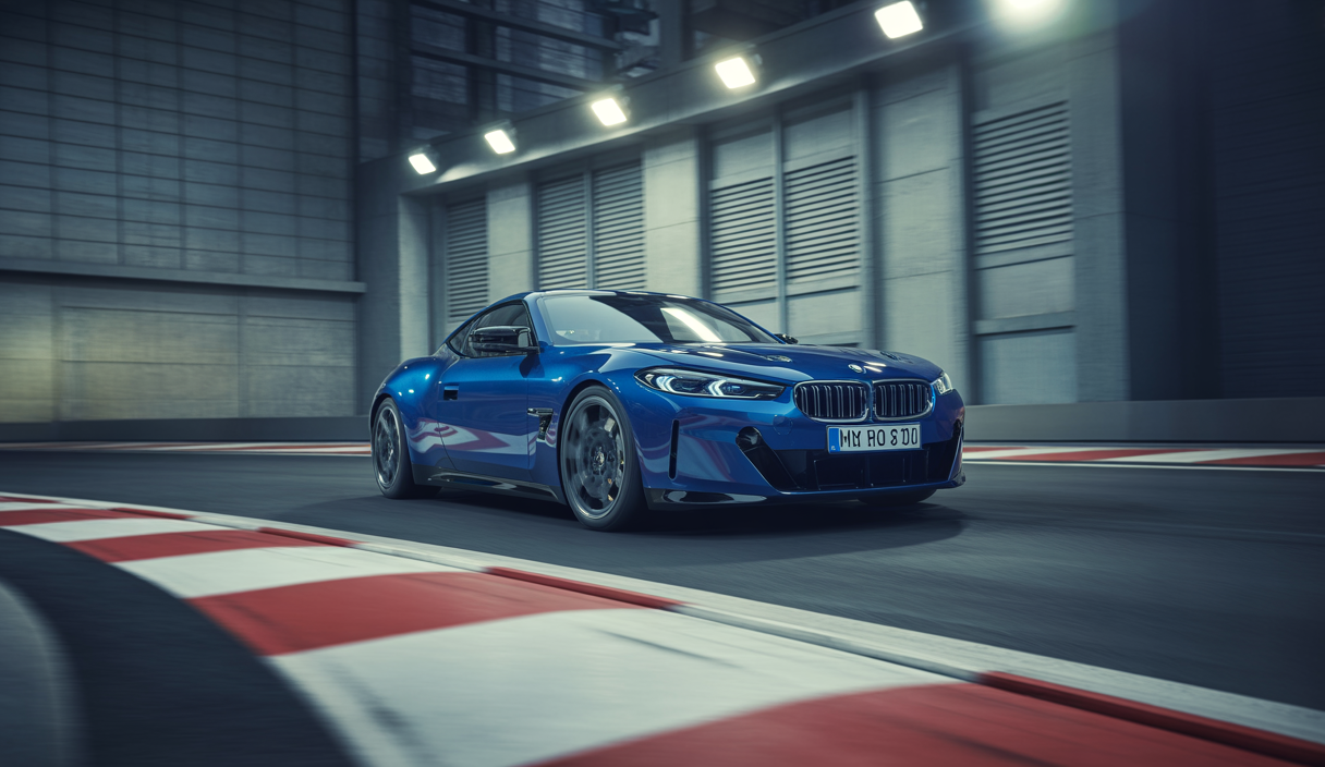 BMW M4 GT3 EVO triomphant en piste, victoire majeure en 2025, illustration de l'excellence BMW Motorsport
