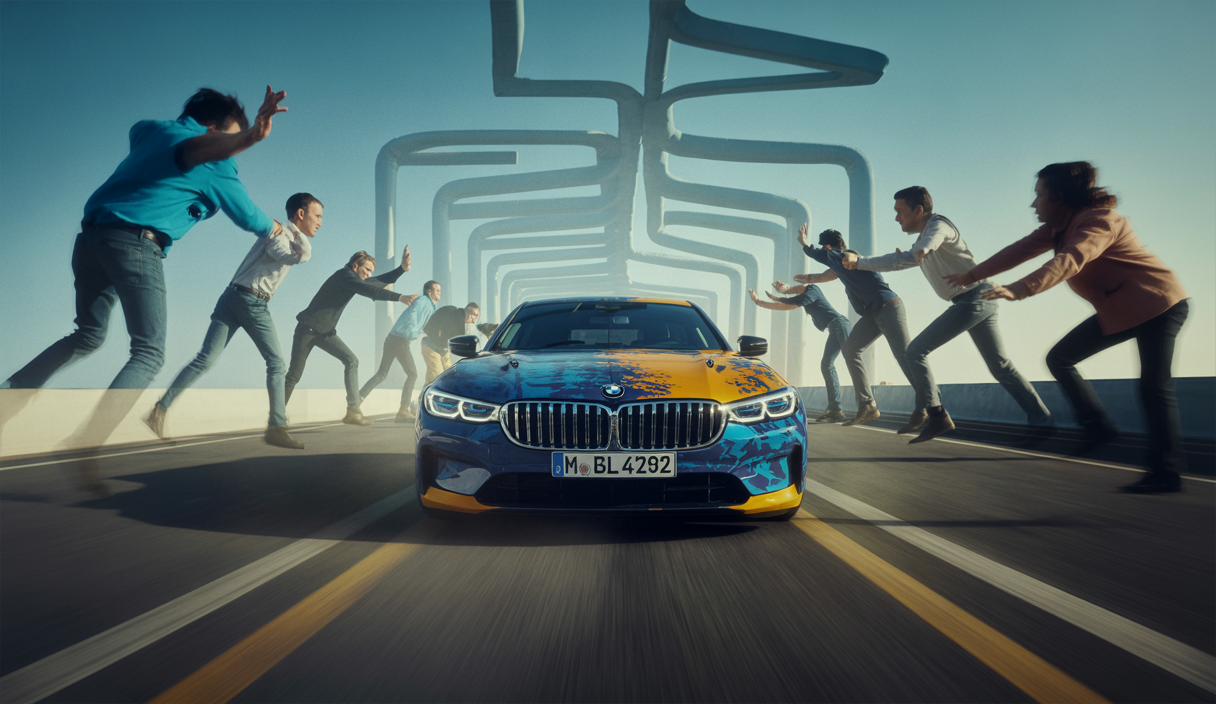 BMW Motorsport se prépare pour les 24h du Mans 2025
