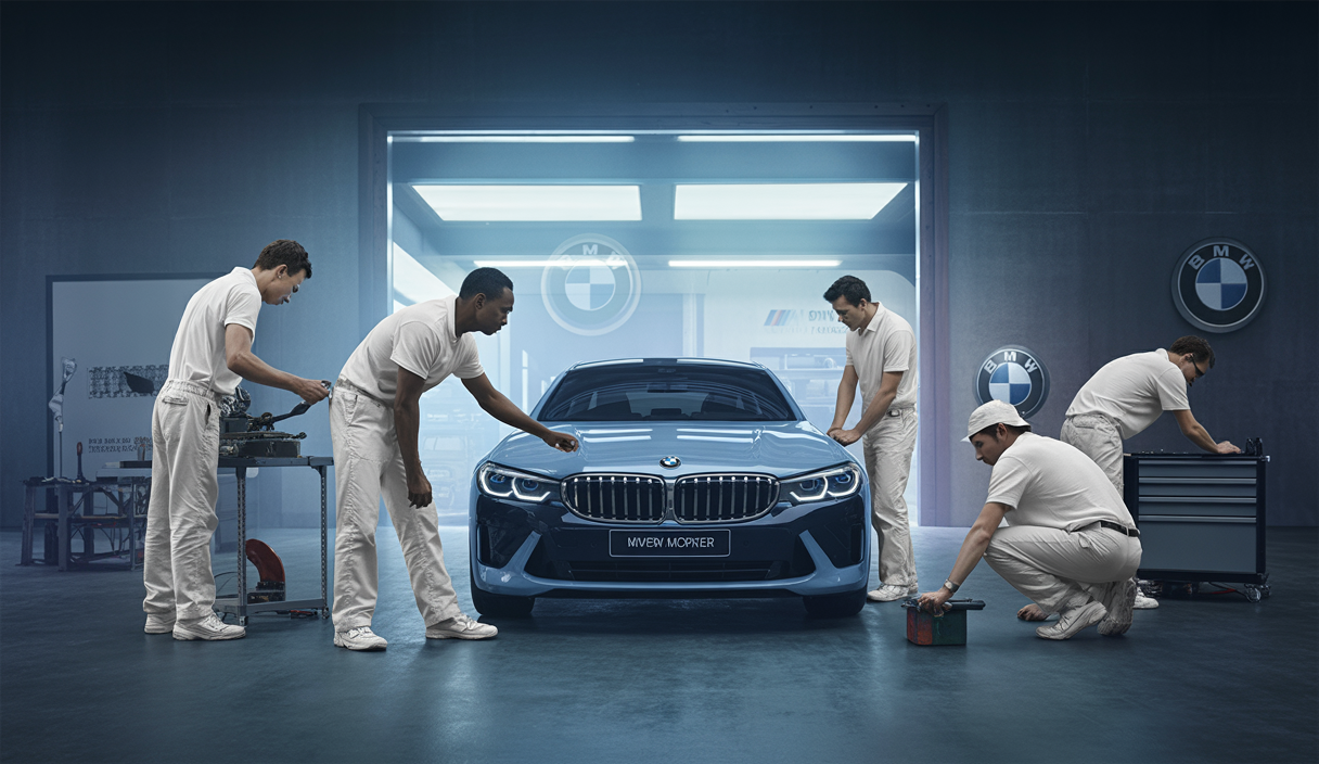 BMW Motorsport en préparation pour les 24H du Mans 2025