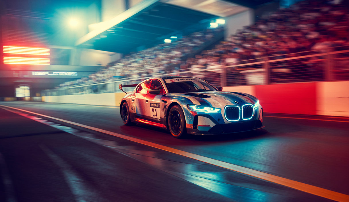 BMW en compétition aux 24h du Mans 2025