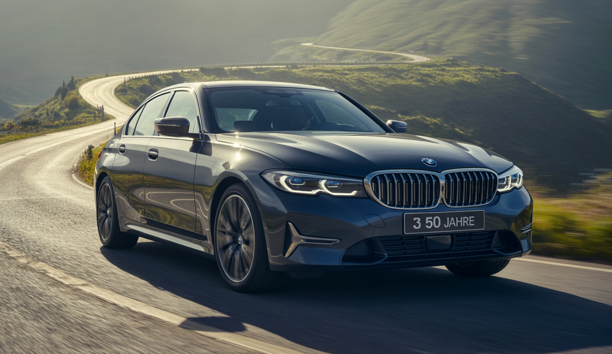 BMW 3 Series 50 Jahre Edition, une version limitée célébrant 50 ans de performance et d'élégance